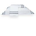 Ver imagem 2 de Jogo de Cama King 200 Fios Davos - Marken Fassi Branco/Cinza