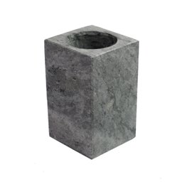 Porta Escova de Dente Pia Bancada em Pedra Sabão 11x7cm - 1