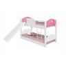 Beliche Infantil/Juvenil Princesa com Escorregador com 2 colchões - 2