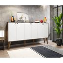 Ver imagem 1 de Balcão Aparador Buffe Retro 6 Pts Guatemala Castanho Bela Casa