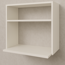 Ver imagem 7 de Suporte Microondas Forno Eletrico Prateleira Nicho Parede Organização Cozinha