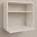 Ver imagem 6 de Suporte Microondas Forno Eletrico Prateleira Nicho Parede Organização Cozinha