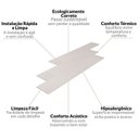 Ver imagem 5 de Kit com 30m² Piso Vinílico em Régua 17,78cm X 2mm X 1,21m Sofisticato Ruffino