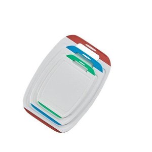 Jogo Tábua Corte 3 Peças Biju Polipropileno Branco Neoflam