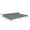 Ver imagem 4 de Balcão de Cozinha Modulado C/ Tampo Ciela R625 C/ 2 Portas 80cm Canela - Kappesberg