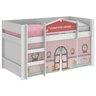 Cama Infantil Giocare Casinha 100% MDF Branco OOL - 1