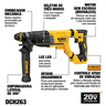 Martelete Perfurador/rompedor 20v Sds Pus Brushless 1.1/8 Pol sem Carregador/bateria Dch263b Dewalt - 2