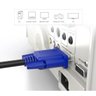 Cabo Vga 15m Monitor Lcd Pc Tv Projetor 15 Metros Lelong - 4