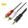 Cabo Auxiliar P2 X 2 Rca De Áudio 1.5m Gps Tablet Celular - 2