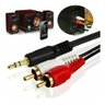 Cabo Auxiliar P2 X 2 Rca De Áudio 1.5m Gps Tablet Celular - 4