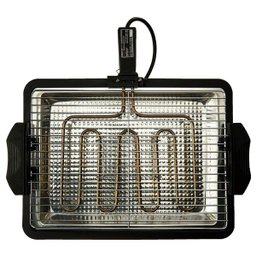 Churrasqueira Grill Elétrica Portátil Churrasco Casa Espetos Cozinha - 3