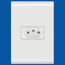 Kit 50 Conjuntos Tomada Tramontina Linha Liz 10A - 6