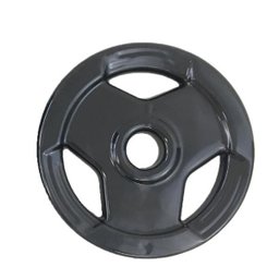 Anilha Sport Emborrachada Furo Standad Ahead Sports 1kg Pret - 3