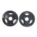 Ver imagem 2 de Anilha Sport Emborrachada Furo Standad Ahead Sports 1kg Pret