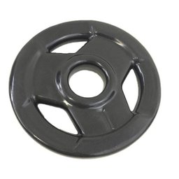 Anilha Sport Emborrachada Furo Standad Ahead Sports 1kg Pret - 1