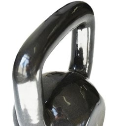 Kettlebel emborrachado Revestido Ahead Sports 10kg Preto - 3