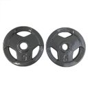Ver imagem 2 de Anilha Sport Emborrachada Furo Standart Ahead Sports 5kg Preta