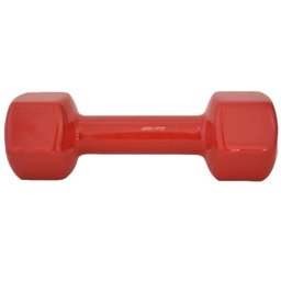 Par de Halter Sextavado em Vinil Ahead Sports 3kg Vermelho - 3