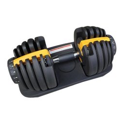 Dumbbell Halter com anilhas regulavel 24KG Ahead Sports - 1