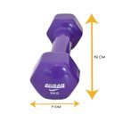 Ver imagem 1 de Halter Sextavado em Vinil Ahead Sports 2kg Roxo