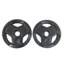 Ver imagem 2 de Anilha Sport Emborrachada Furo Standad Ahead Sports 4kg Preta