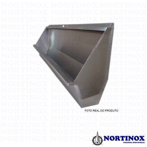 Mictório Coletivo Aço Inox 120 Cm Nortinox - 6