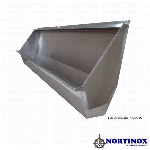 Mictório Coletivo Aço Inox 120 Cm Nortinox - 4