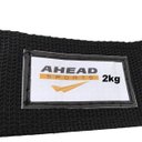 Ver imagem 4 de Kit Pares De Caneleiras tornozeleiras 2kg + 1kg Pretas