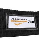 Ver imagem 2 de Kit Pares De Caneleiras (tornozeleiras) 7kg + 1kg Pretas