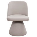 Ver imagem 6 de Cadeira de Jantar Liz Fixa Poliéster Cinza Suave - Nexta Casa