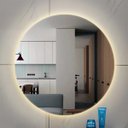 Ver imagem 5 de Espelho redondo iluminado com led quente 50cm