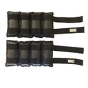 Ver imagem 1 de Par De Caneleiras de Peso (Tornozeleiras) Pretas - 16 kg