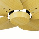Ver imagem 2 de Ventilador de Teto com Controle Remoto Natuvent Dahlia no Light 4 Pás Madeira Pinus