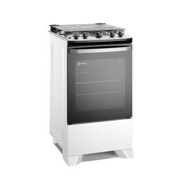 Fogão a Gás de Piso 4 Bocas Electrolux em Inox com VaporBake, - FE4IB - 1