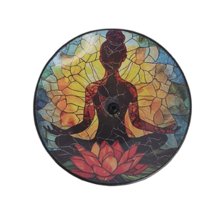 Incensário Redondo de Vidro