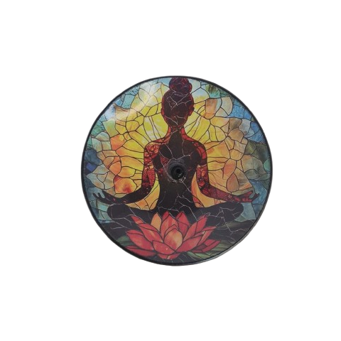 Incensário Redondo de Vidro