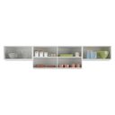 Ver imagem 2 de Kit 3 Armários de Cozinha Aéreos 4 Portas Veneza Multimóveis Mp2151 Branco