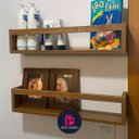 Ver mais imagens de Jogo Kit de Prateleiras Infantis Porta Livros Nicho para Quarto Infantil 5UN55CM