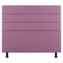 Ver imagem 5 de Cabeceira Casal Queen Size Malik 160cm Suede Rosa