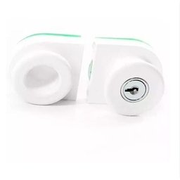 Fechadura De Pressão Para Fechamento Sacada Vidro/vidro 10mm - 1