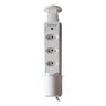 Torre de Tomada Hafele Retrátil de Embutir Multiplug Branca - 5
