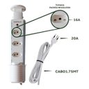 Ver imagem 2 de Torre de Tomada Hafele Retrátil de Embutir Multiplug Branca