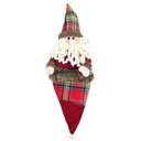 Ver imagem 4 de Kit 4 Enfeites Árvore Natal Papai Noel Rena Decoração Natal