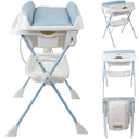 Ver imagem 2 de Banheira de Bebe com Trocador Burigotto Splash+ Baby Blue