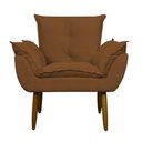 Ver imagem 2 de Poltrona Decorativa para Consultório Opala Suede Herrero