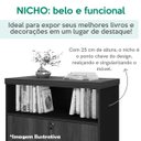Ver imagem 5 de Armário para Escritório C/ Chave 2 Portas Carvalho/branco