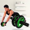 Rolo de Exercicio Fisico Roda Abdominal Fitness Lombar Musculos Funcional - 2