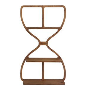 Estante Ampulheta Madeirado