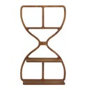 Ver imagem 1 de Estante Ampulheta Madeirado