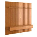 Ver imagem 2 de Painel Ripado 180x184cm Para TV 75 Polegadas Antares Patrimar Cinamomo